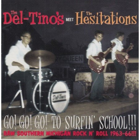 The Del-Tino´s meet The Hesitations - Go! Go! Go! To Surfin´ School!!!