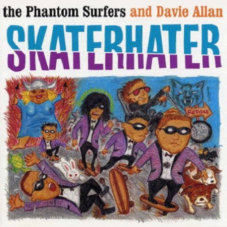 Phantom Surfers And Dave Allan - Skaterhater