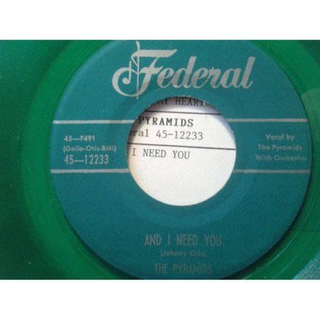 Deep in my Heart for You/And I Need You