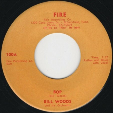 Bill Woods - Bop / Go Crazy Man