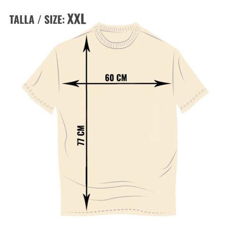 Camiseta chico Sleazy Espina blanca