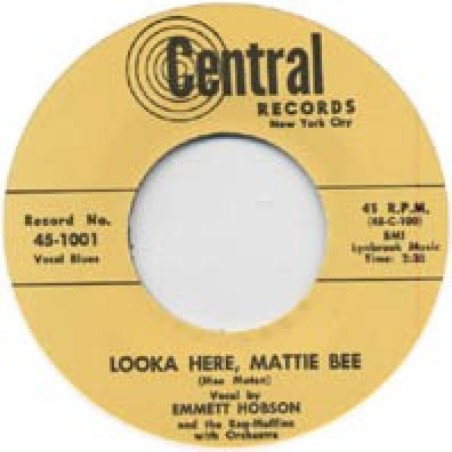 Emmett Hobson / Georgia Lane - Looka Here, Mattie Bee / Oo-Wee Mr. Jeff