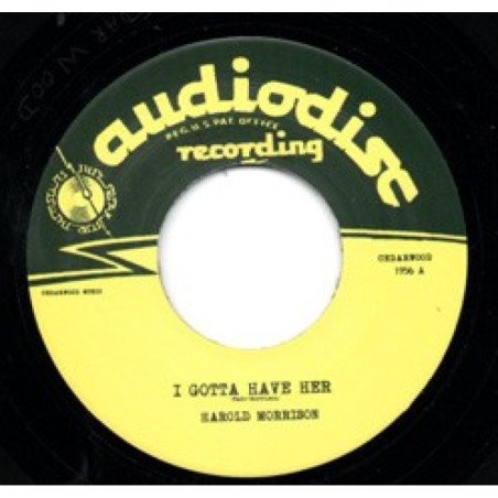 HAROLD MORRISON / TOMMY SMITH - I GOTTA HAVE HER / BORNED UNLUCKY